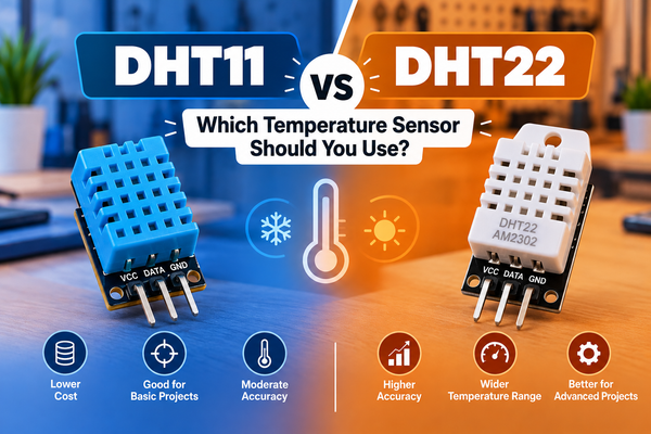 DHT11 vs DHT22: Which Temperature Sensor Should You Use?