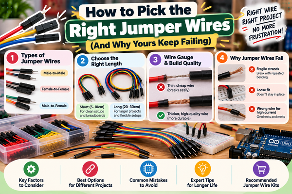How to Pick the Right Jumper Wires (And Why Yours Keep Failing)