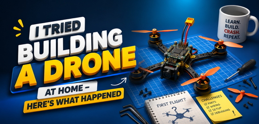 I Tried Building a Drone at Home – Here's What Happened - Cover Image