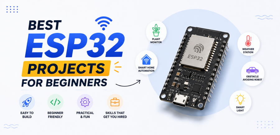 Best ESP32 Projects for Beginners