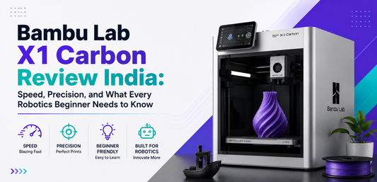 Bambu Lab X1 Carbon Review India: Speed, Precision, and What Every Robotics Beginner Needs to Know