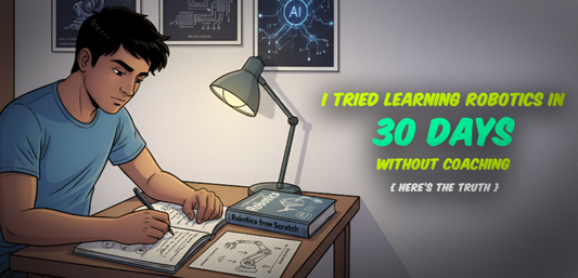 I Tried Learning Robotics in 30 Days Without Coaching - Here’s the Truth - Cover image