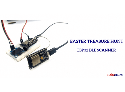 TREASURE HUNT USING ESP32 (BLE SCANNER)