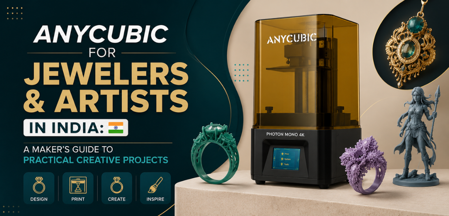 Anycubic for Jewelers and Artists in India: A Maker's Guide to Practical Creative Projects