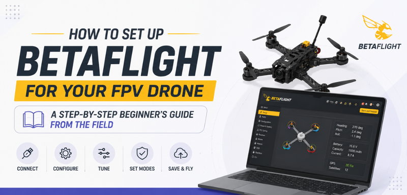 How to Set Up Betaflight for Your FPV Drone: A Step-by-Step Beginner’s Guide from the Field