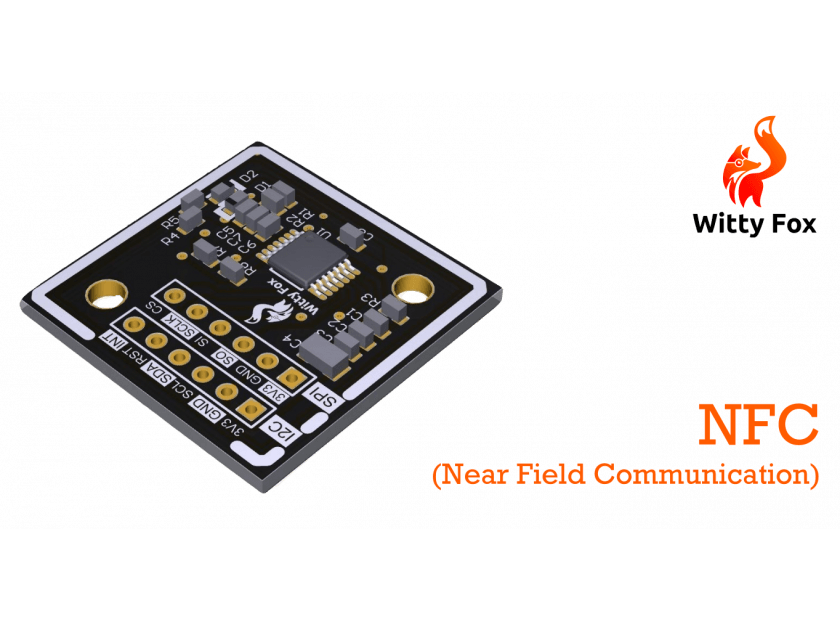 WITTY FOX NFC LOG & COMMUNICATE MODULE - Robocraze