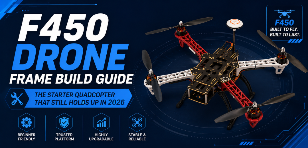 F450 Drone Frame Build Guide: The Starter Quadcopter That Still Holds Up in 2026