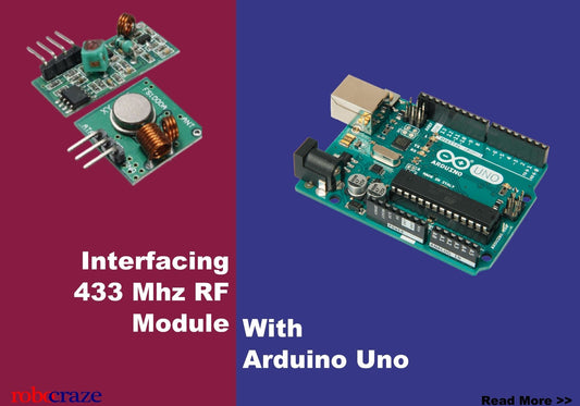 433MHz rf Module works & Interfacing with Arduino
