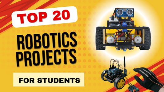 Top 20 Robotics Projects for Students - Cover Image