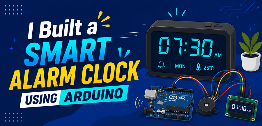 I Built a Smart Alarm Clock Using Arduino