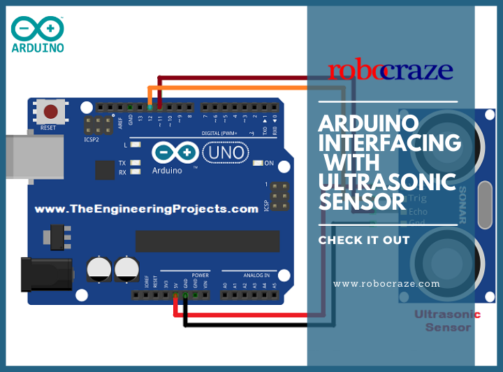Arduino Interfacing with Ultrasonic Sensor