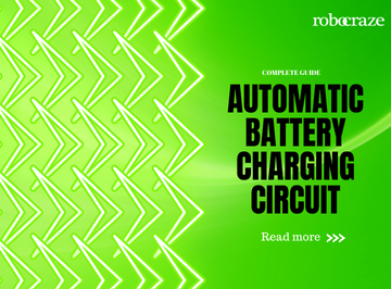 This image shows Automatic Battery Charging Circuit
