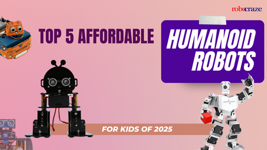 Top 5 Affordable Humanoid Robots for Kids of 2025 - Cover image