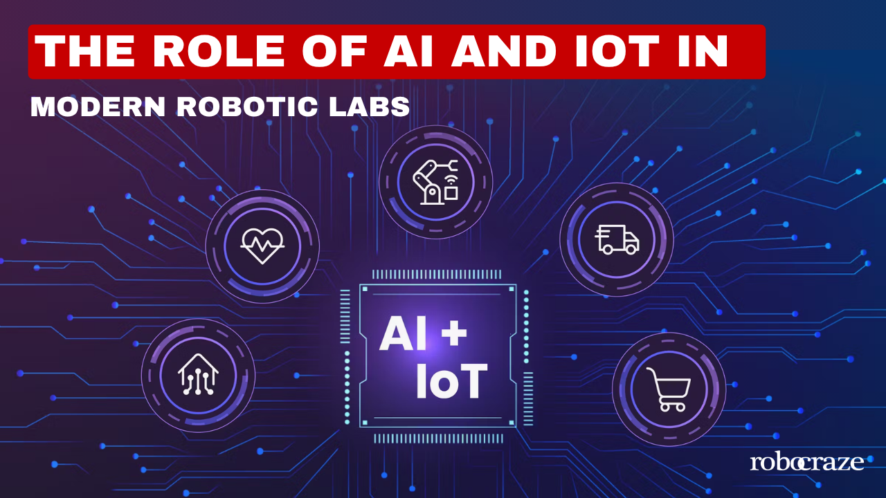 The Role of AI and IoT in Modern Robotic Labs - Cover image