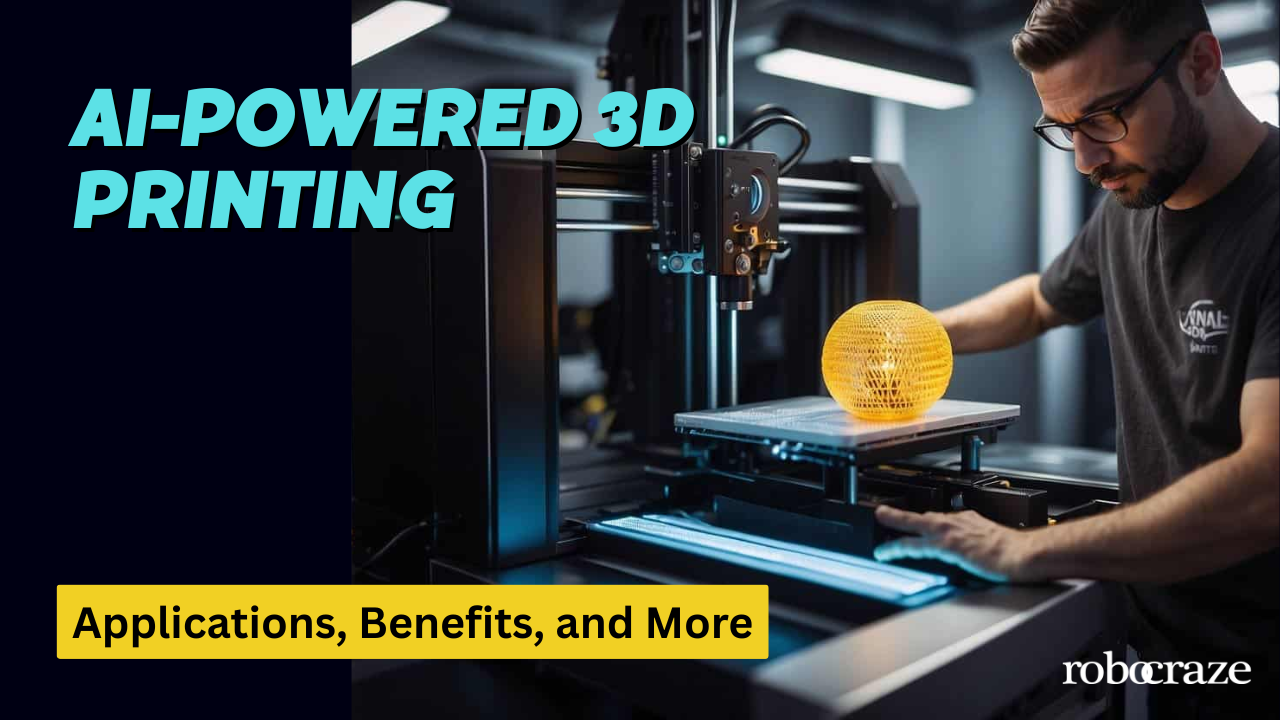 AI-Powered 3D Printing: Applications, Benefits, and More - Cover image
