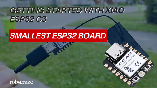 Getting Started with XIAO ESP32 C3 - Smallest ESP32 Board -Cover image