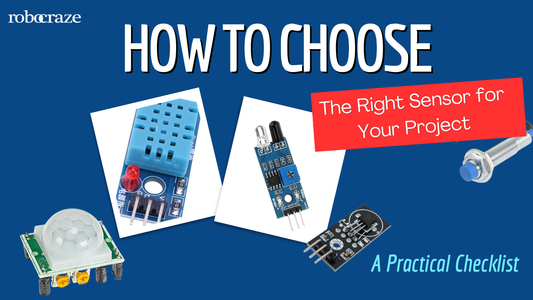 How to Choose the Right Sensor for Your Project: A Practical Checklist - Cover image