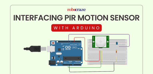 Interfacing PIR Motion Sensor with Arduino - Cover image