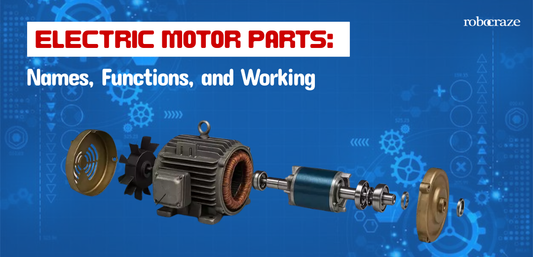 Electric Motor Parts: Names, Functions, and Working - Cover image