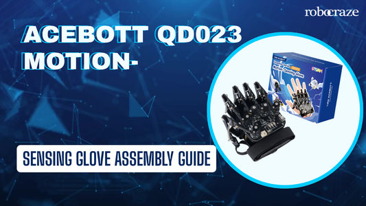 ACEBOTT QD023 Motion-Sensing Glove Assembly Guide - Cover image