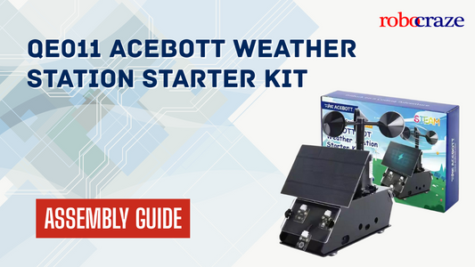QE011 ACEBOTT Weather Station Starter Kit Assembly Guide - Cover image