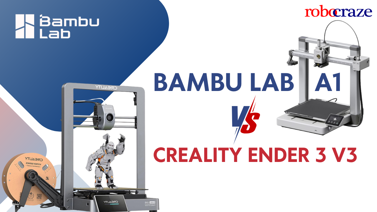 Bambu Lab A1 vs Creality Ender 3 V3 - Cover image