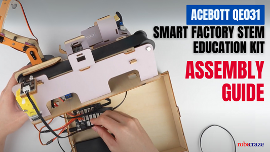 ACEBOTT QE031 Smart Factory STEM Education Kit Assembly Guide - Cover image