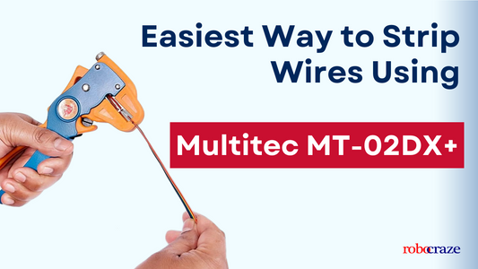 Easiest Way to Strip Wires Using Multitec MT-02DX+ - Cover image