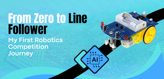 From Zero to Line Follower: My First Robotics Competition Journey - Cover image