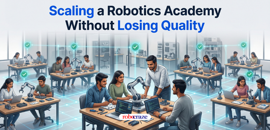 Scaling a Robotics Academy Without Losing Quality