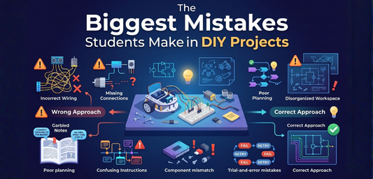 The Biggest Mistakes Students Make in DIY Projects - Cover image