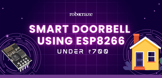 Smart Doorbell Using ESP8266 Under ₹700 - Cover Image