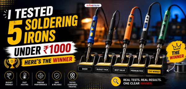 I Tested 5 Soldering Irons Under ₹1000 – Here’s the Winner - Cover Image
