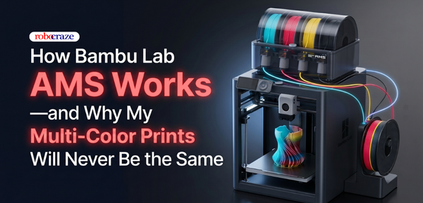 How Bambu Lab AMS Works—and Why My Multi-Color Prints Will Never Be the Same - Cover Image