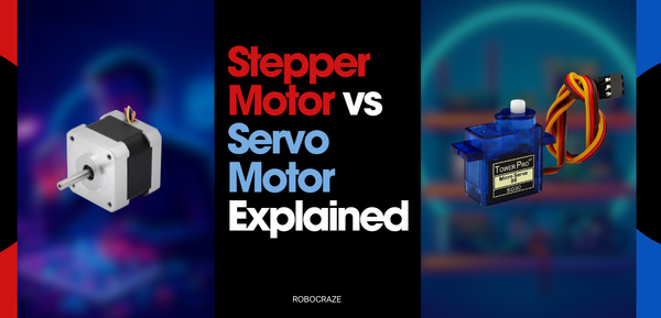 Stepper Motor vs Servo Motor Explained - Cover Image