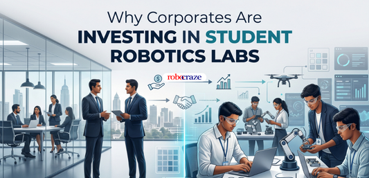 Why Corporates Are Investing in Student Robotics Labs - Cover Image