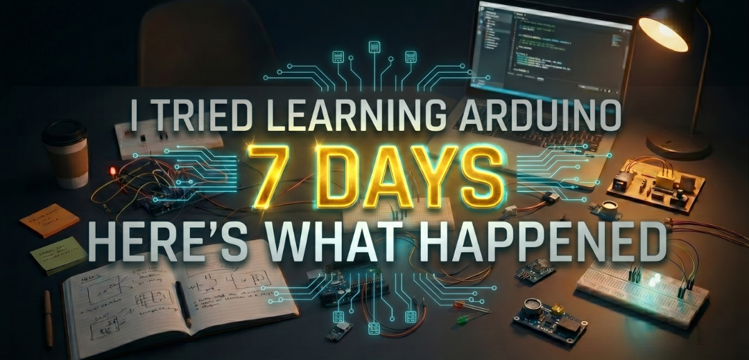 I Tried Learning Arduino in 7 Days: Here's What Happened – Robocraze