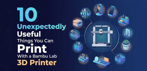 10 Unexpectedly Useful Things You Can Print With a Bambu Lab 3D Printer - Cover Image