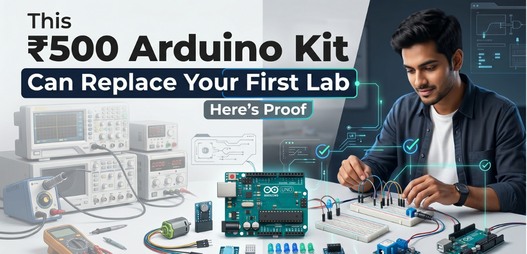 This ₹500 Arduino Kit Can Replace Your First Lab (Here’s Proof) - Cover Image