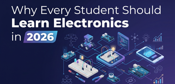 Why Every Student Should Learn Electronics in 2026 - Cover Image