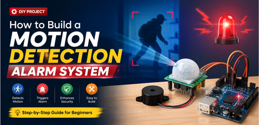 How to Build a Motion Detection Alarm System - Cover Image