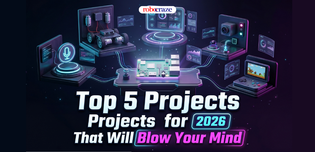 Top 5 Raspberry Pi Projects for 2026 That Will Blow Your Mind – Robocraze