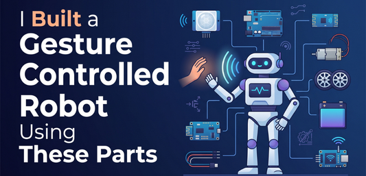 I Built a Gesture Controlled Robot Using These Parts - Cover Image