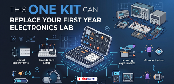 This One Kit Can Replace Your First Year Electronics Lab - Cover Image