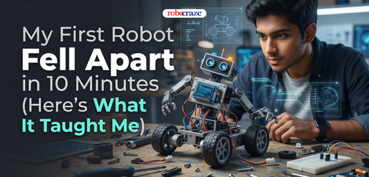 My First Robot Fell Apart in 10 Minutes (Here’s What It Taught Me) - Cover Image