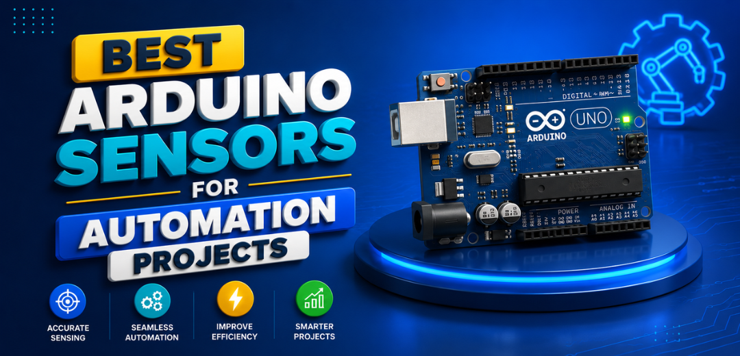 Best Arduino Sensors for Automation Projects - Cover Image