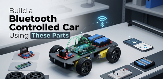 Build a Bluetooth Controlled Car Using These Parts - Cover Image