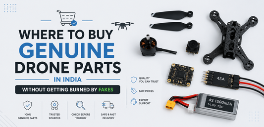 Where to Buy Genuine Drone Parts in India Without Getting Burned by Fakes - Cover Image