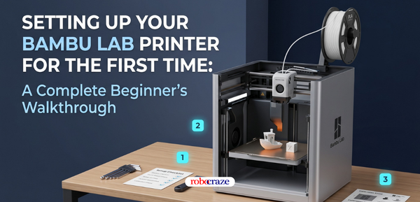 Setting Up Your Bambu Lab Printer for the First Time: A Complete Beginner's Walkthrough - Cover Image