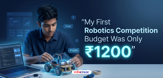 My First Robotics Competition Budget Was Only ₹1200 - Cover Image